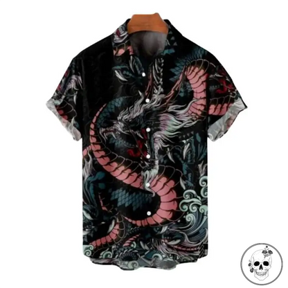 Dragon Style Hawaiian Shirt