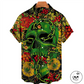 Hawaiian T-shirt - Skull and crossbones